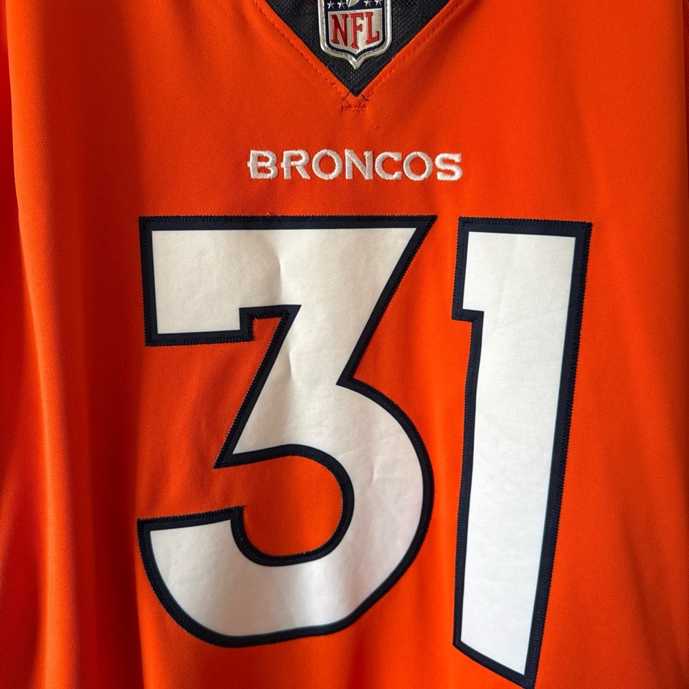 Men’s Nike Justin Simmons #31 Denver Broncos Vapor Limited Jersey Sz 3XL - RARE - Picture 2 of 6